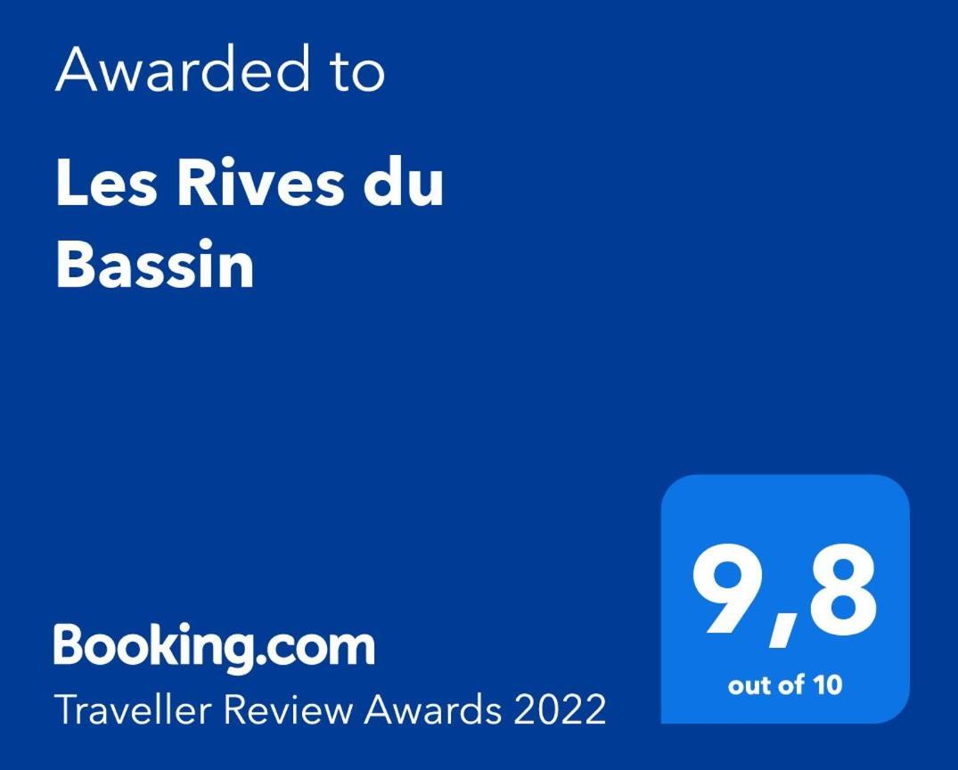 Les Rives Du Bassin Panzió Le Teich Kültér fotó